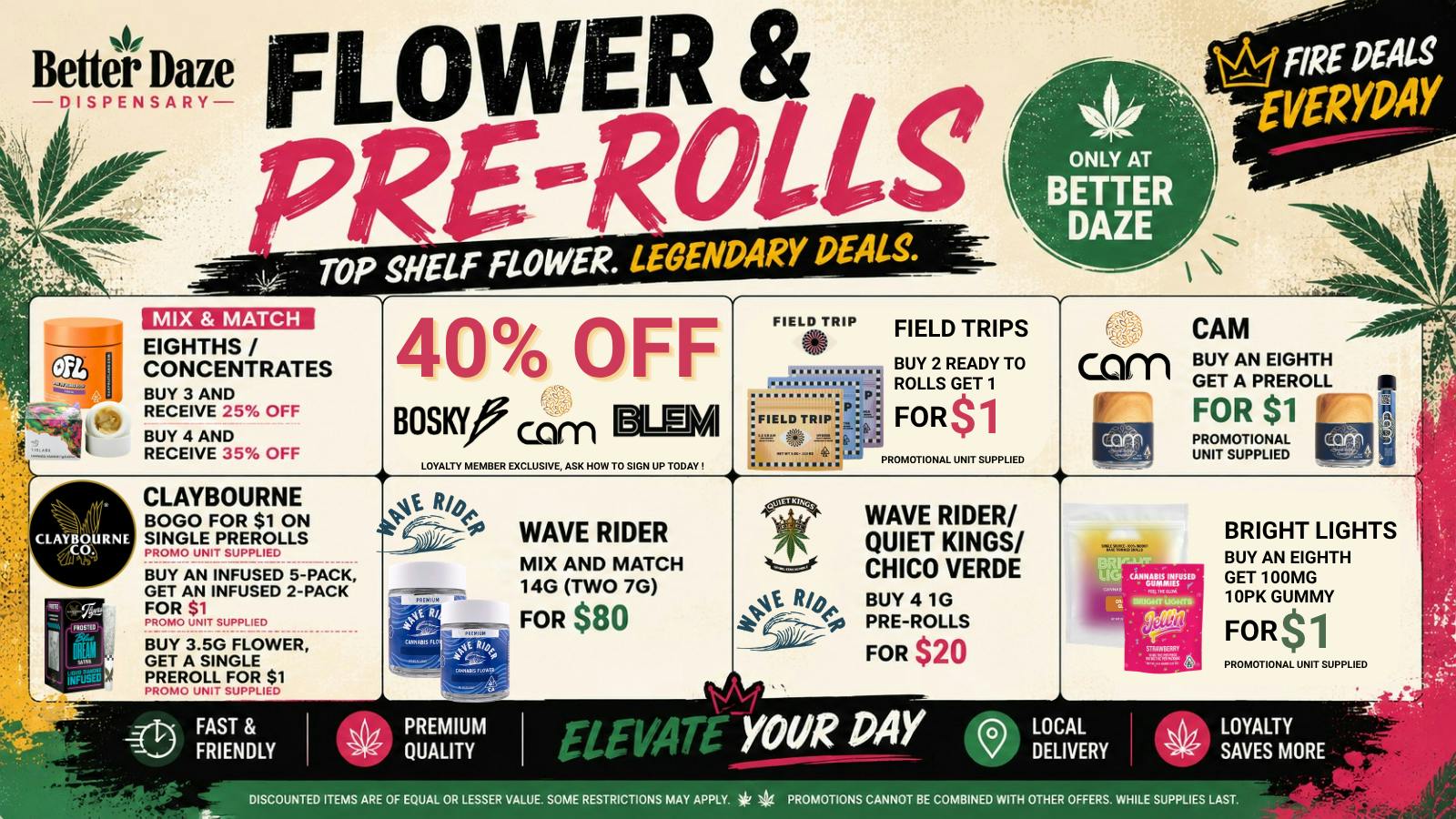 Better Daze Delivery - Covina Fire Flower Deals