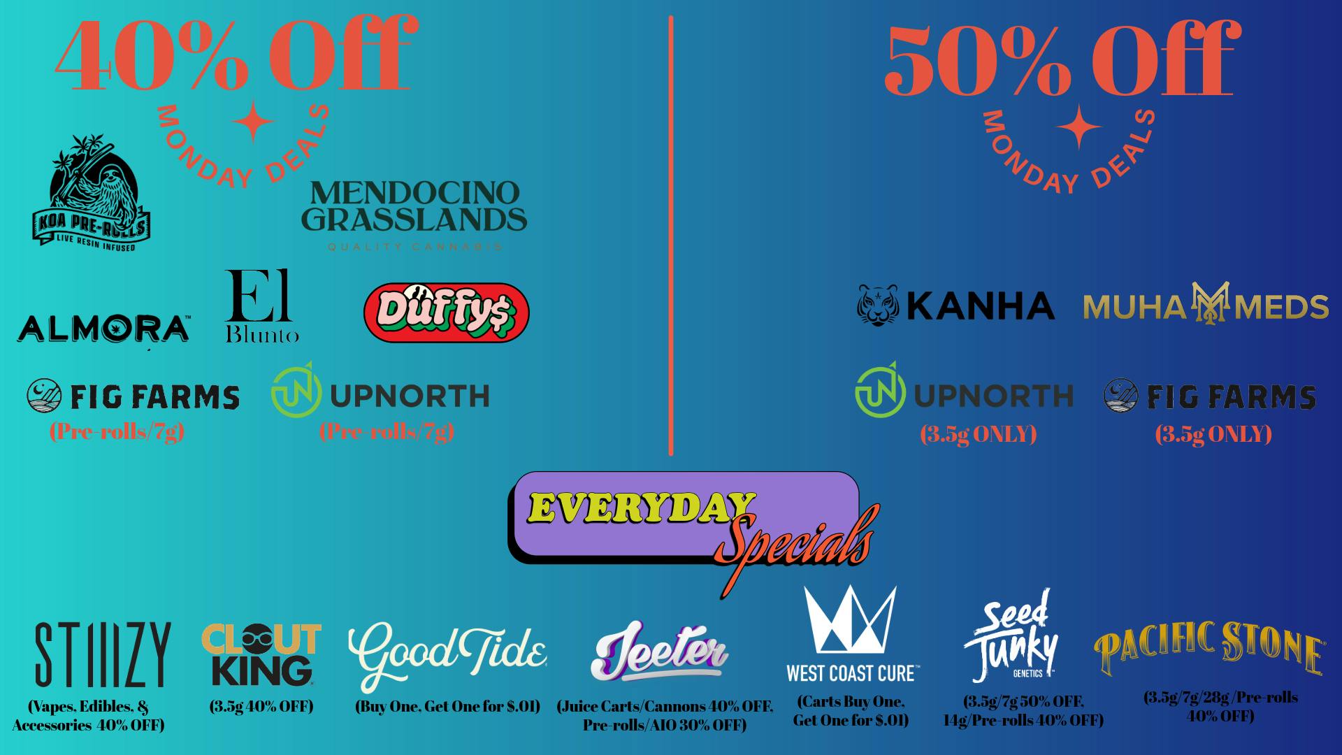 The Ounce 40% Off Mondays