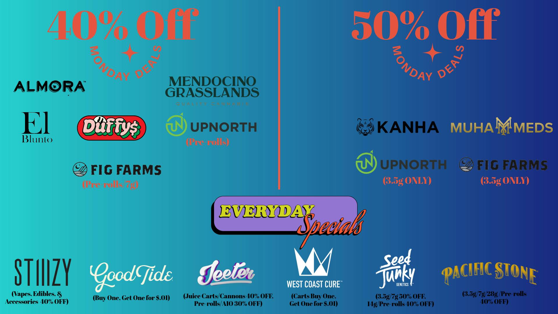 The Ounce 40% Off Mondays