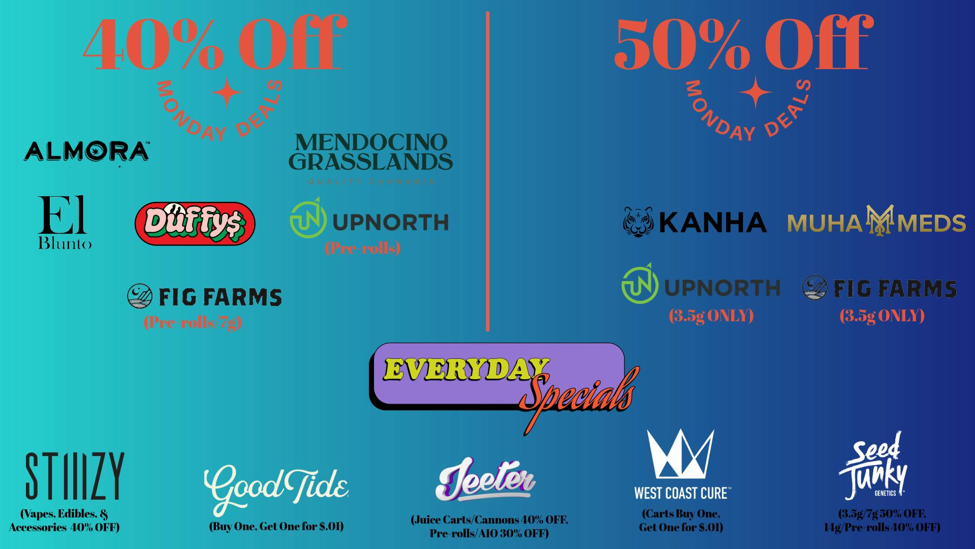The Ounce 40% Off Mondays
