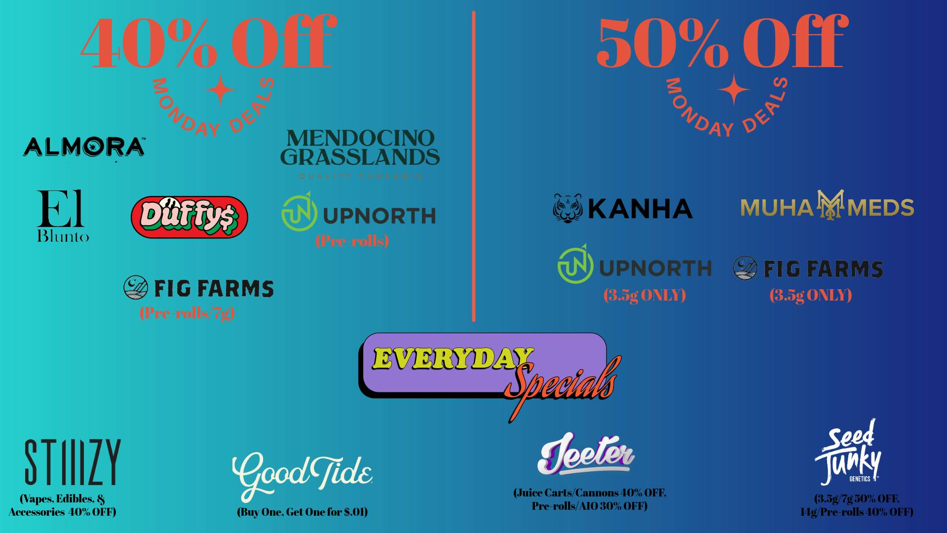 The Ounce 40% Off Mondays