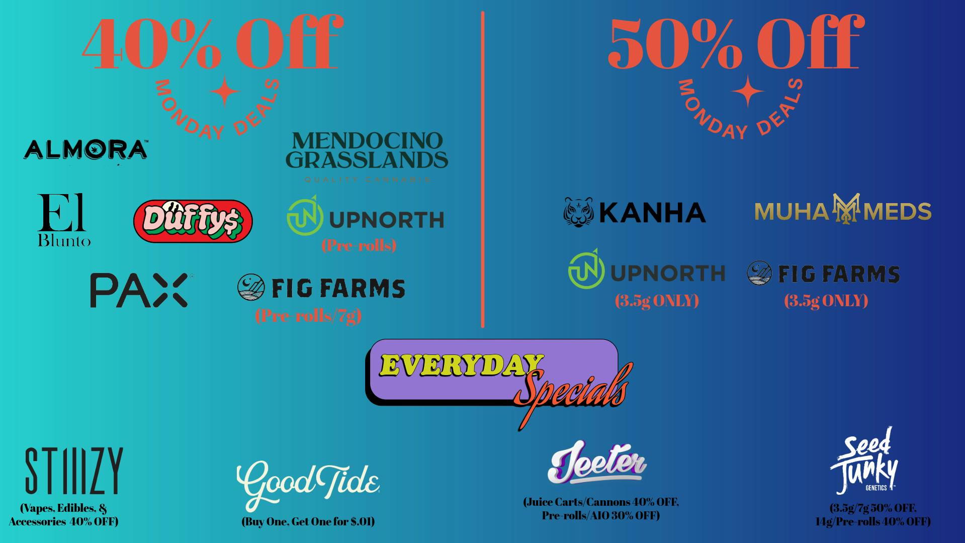 The Ounce 40% Off Mondays
