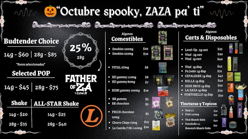 The Green Spot 💀 “Octubre spooky, ZAZA pa’ ti”