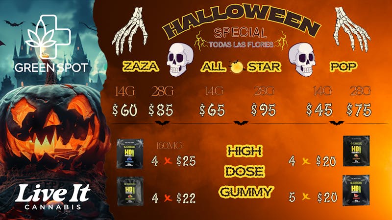 The Green Spot 🔥🎃OFERTAS QUE DAN MIEDO🎃🔥