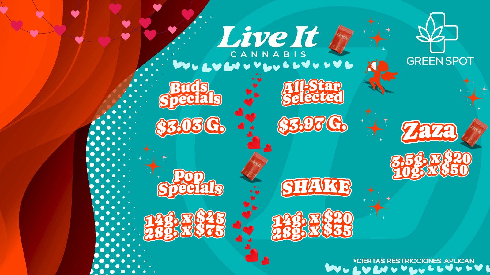 The Green Spot 💌 Especiales con Mucho Love