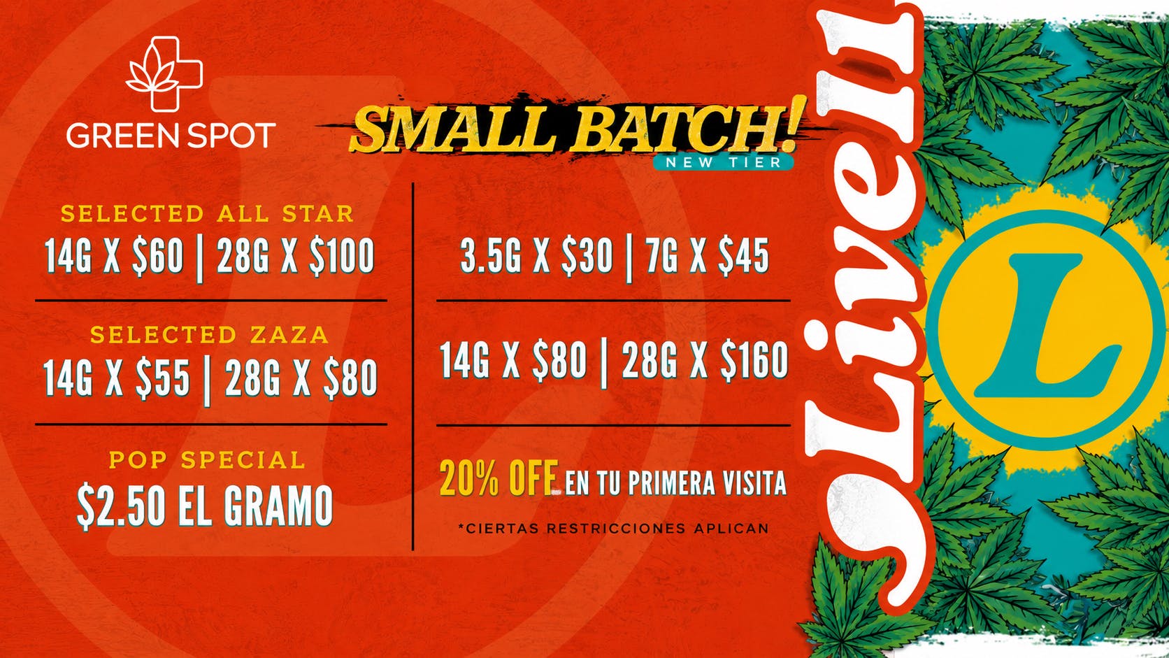 The Green Spot LLEGARON LAS OFERTAS DE AGOSTO!