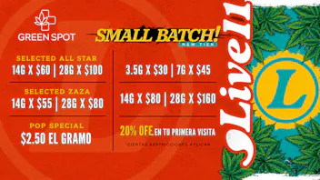 The Green Spot 😱GRAMOS DESDE $2.50 | 28G X $70 | $80 😱