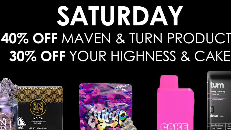 The Maven Store Saturday Daily Deal