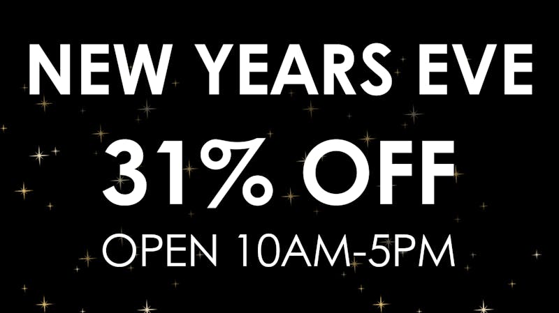 The Maven Store New Year's Eve: 31% off Storewide!