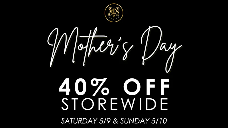 The Maven Store Mother's Day Weekend: 40% off Maven Genetics