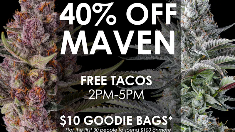 The Maven Store Last Saturday of the Month Event: 40% off Maven