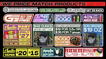 MindRight JEETER SALE, PENINSULA B2G1 ALL ROSIN & DISPOSABLE