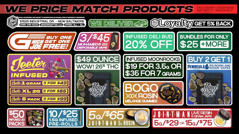 MindRight Bogo Breeze PRO, 40% off Breeze Live Resin & Plus