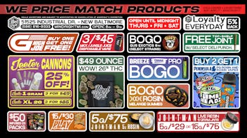 MindRight 25%off JEETER CANNONS-Bogo BreezePRO-15/$30 GUMMY