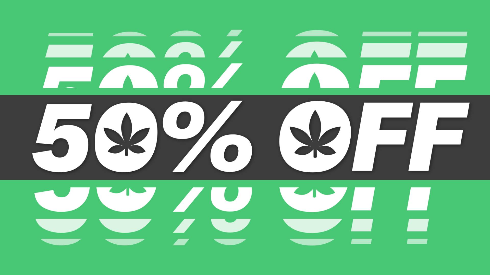 The Chronic 50% OFF STIIIZY MONDAYS