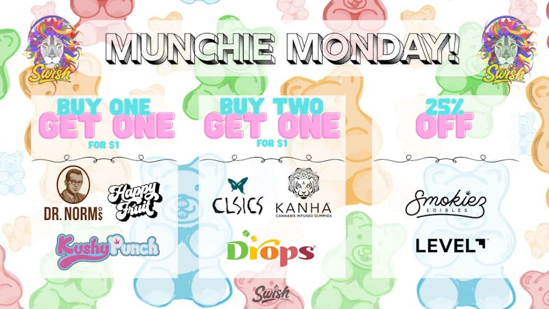 Swish Cannabis NoHo - North Hollywood Weed Dispensary MUNCHIE MONDAY! ~*Deals on Edibles*~