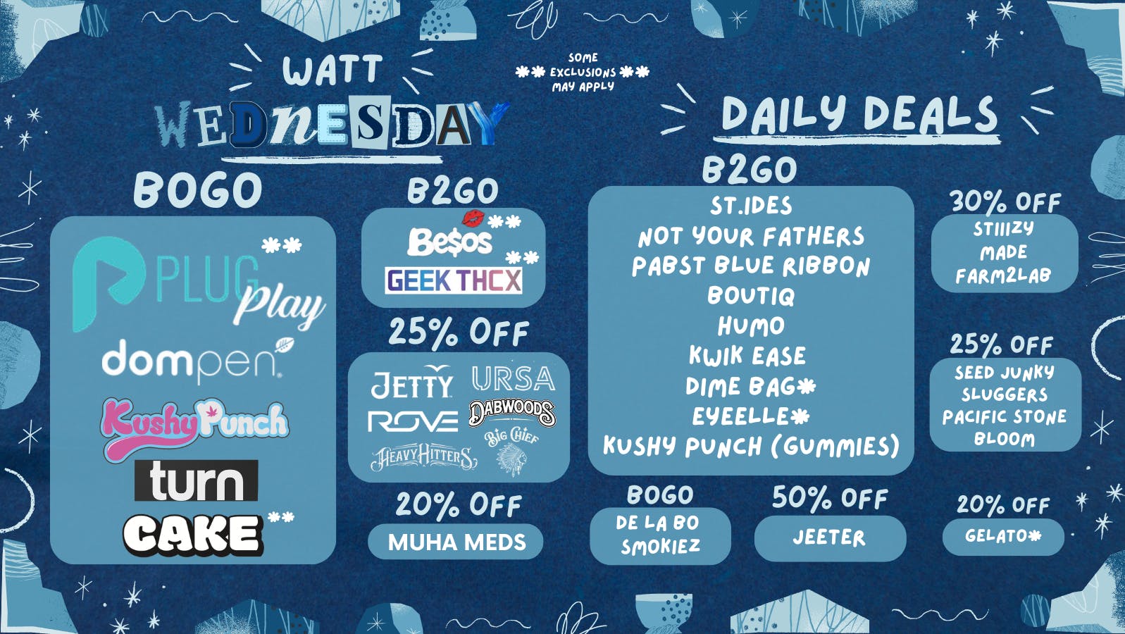 Swish Cannabis NoHo - All Taxes Included North Hollywood WATT WEDNESDAY! ~*Deals on Vapes*~