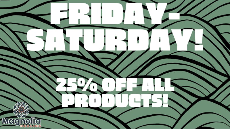 The Magnolia Healing 25% OFF ALL PRODUCT!