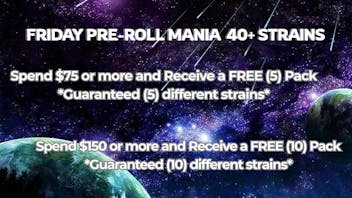 Ganja World - Bangor Friday’s pre-roll mania give away