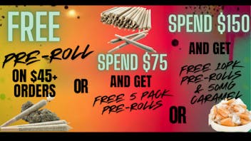 Ganja World PRE-ROLL MANIA! FREE PRE-ROLLS ON EVERY ORDER! 👀
