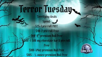 Ganja World - Bangor Terror Tuesday