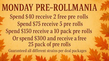 Ganja World - Bangor Closed today, but sneak peek into Monday’s deal