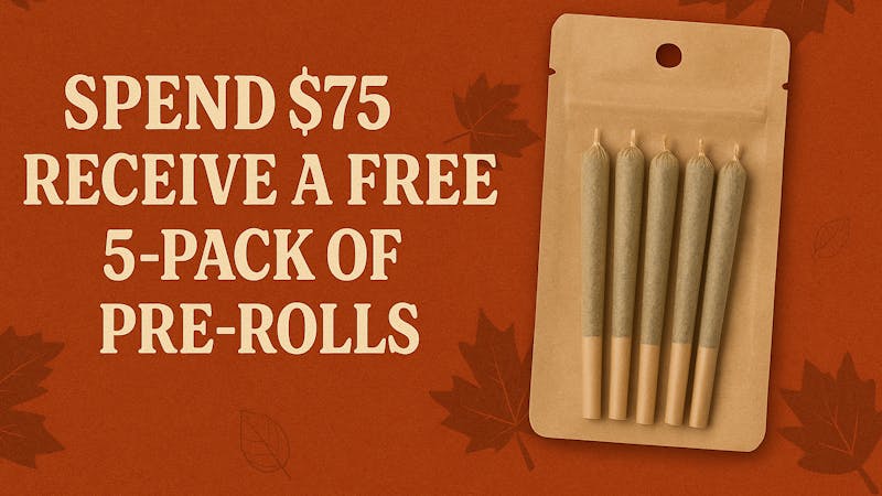 Ganja World - Bangor Free 5 pack pre roll
