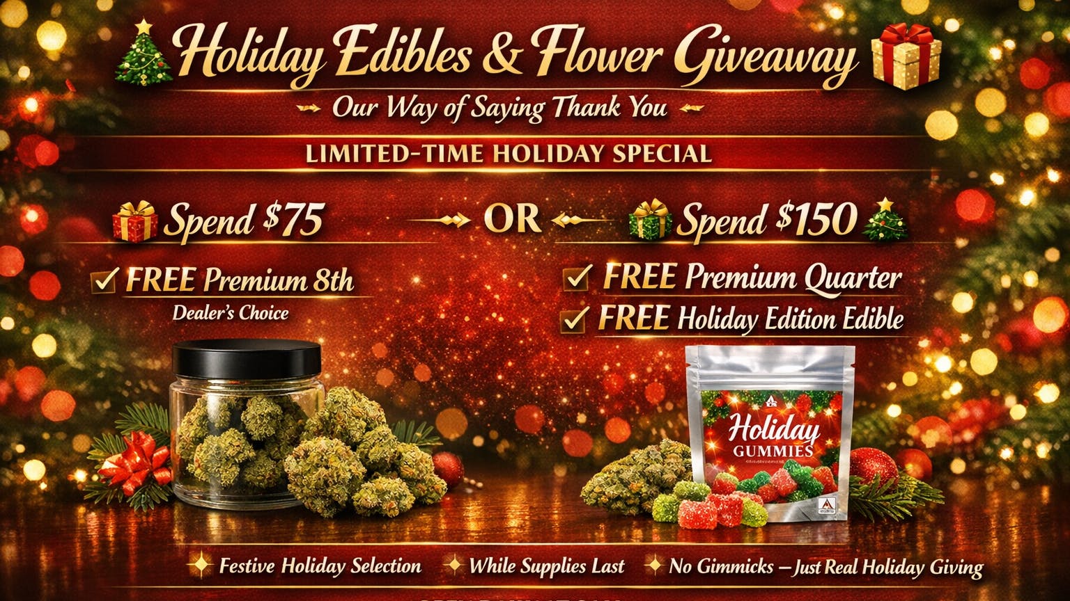 Ganja World - Bangor It’s beginning to look a lot like Christmas