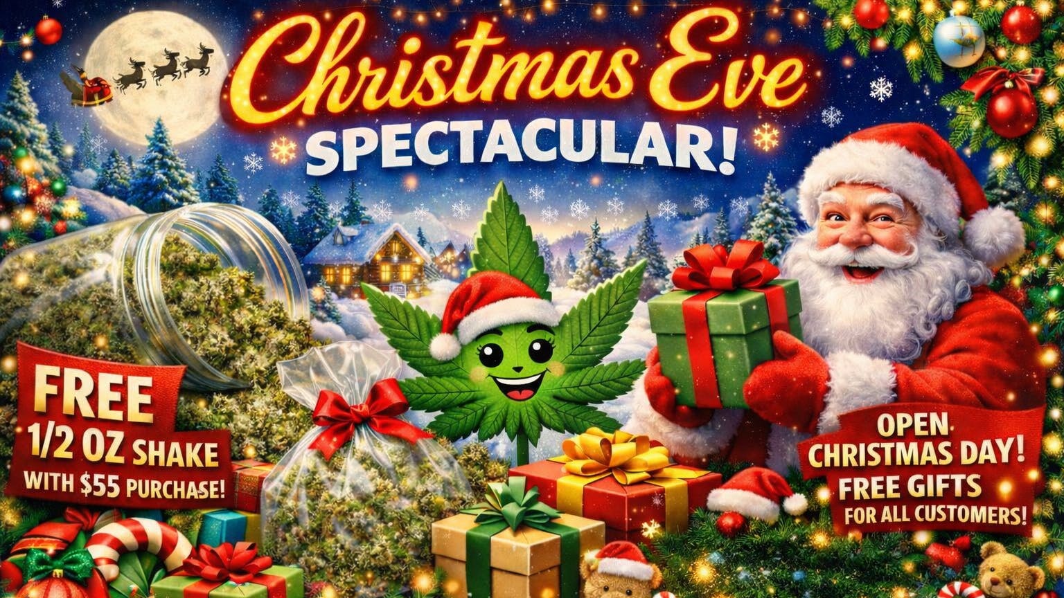 Ganja World - Bangor Christmas Eve Spectacular