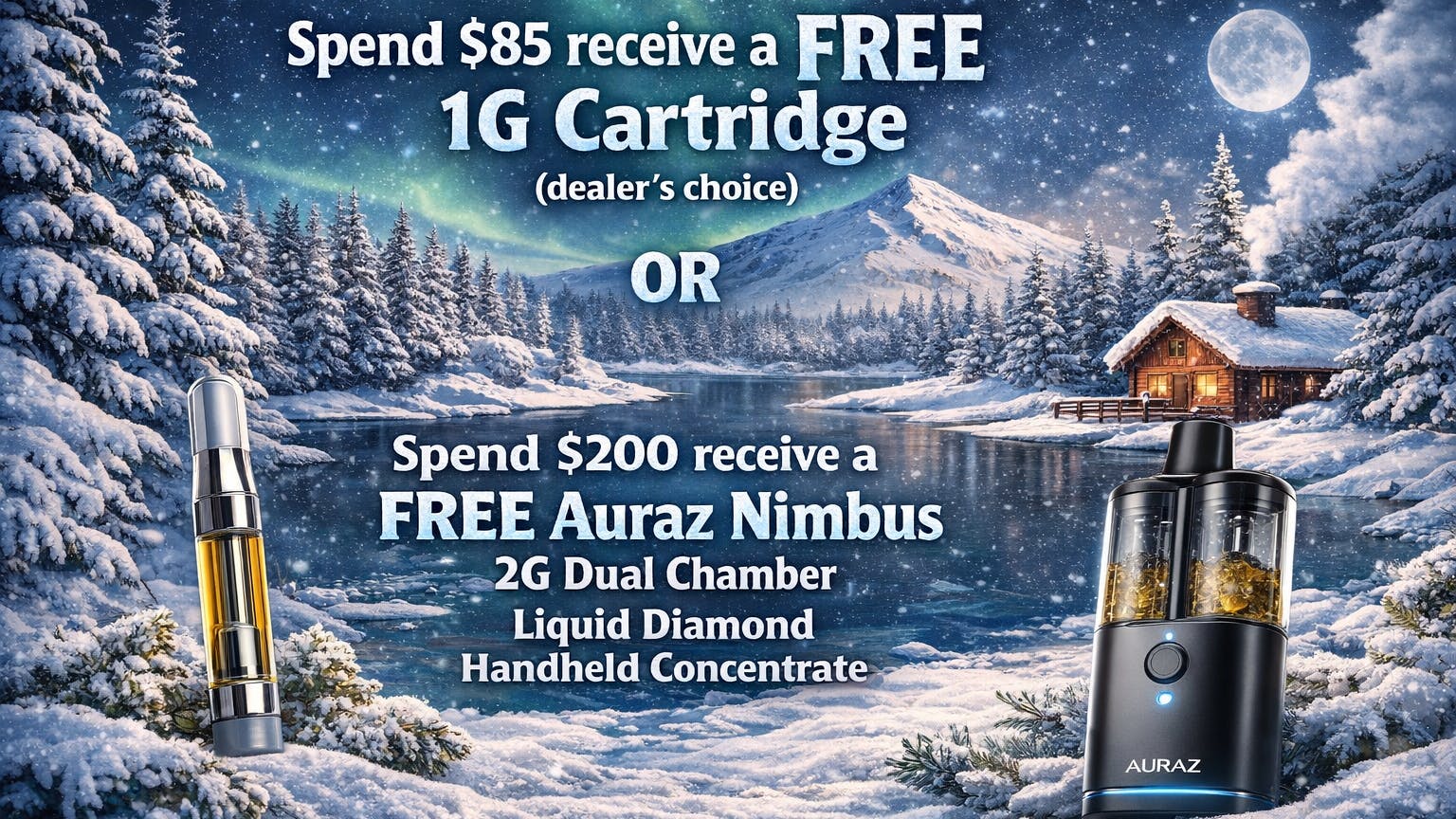 Ganja World - Bangor Free Handheld concentrate Day