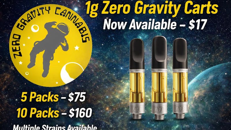 Ganja World - Bangor Zero gravity 1g handheld Now available