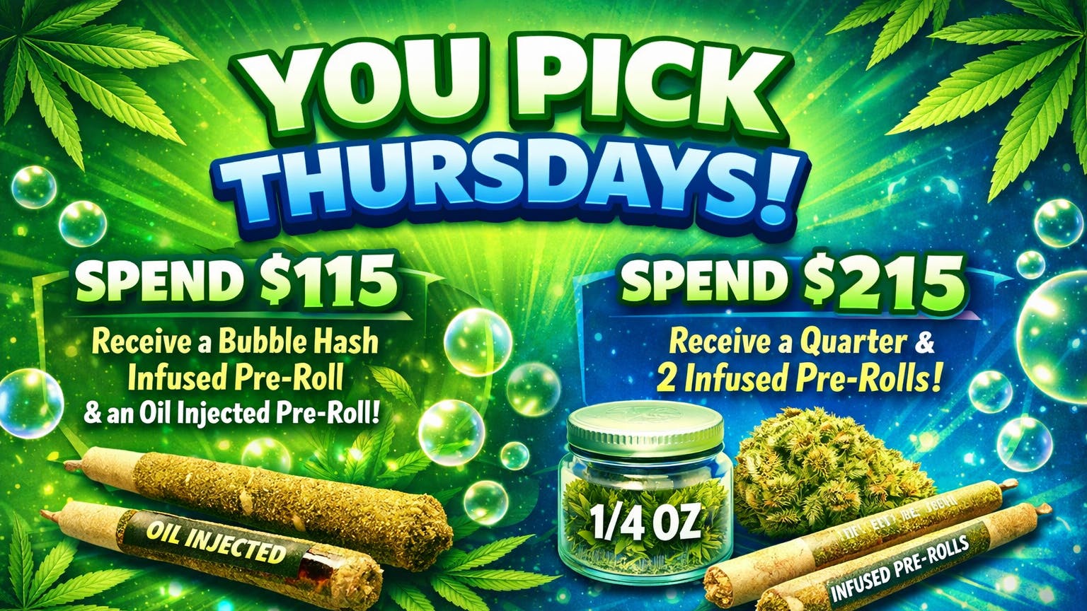 Ganja World - Bangor You Pick Thursday