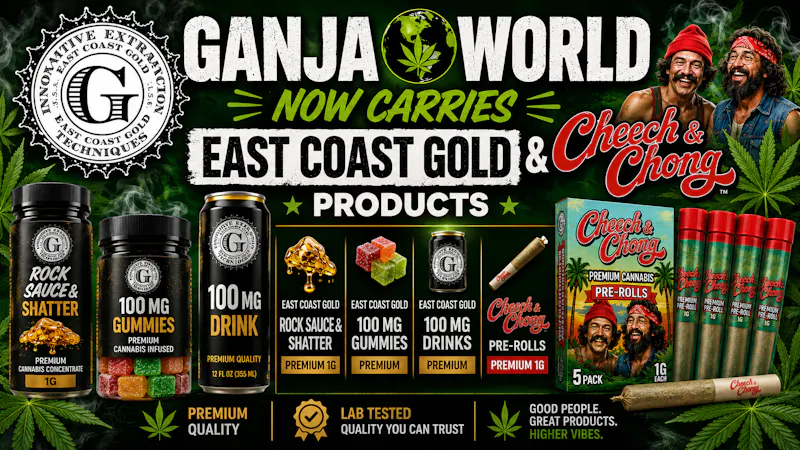 Ganja World - Bangor Fresh New Drop 👀