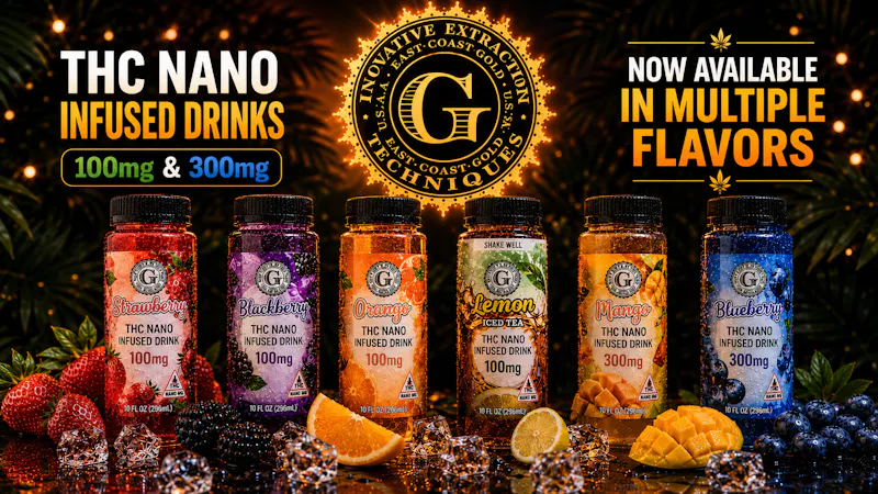 Ganja World - Bangor East Coast Gold Thc Drinks