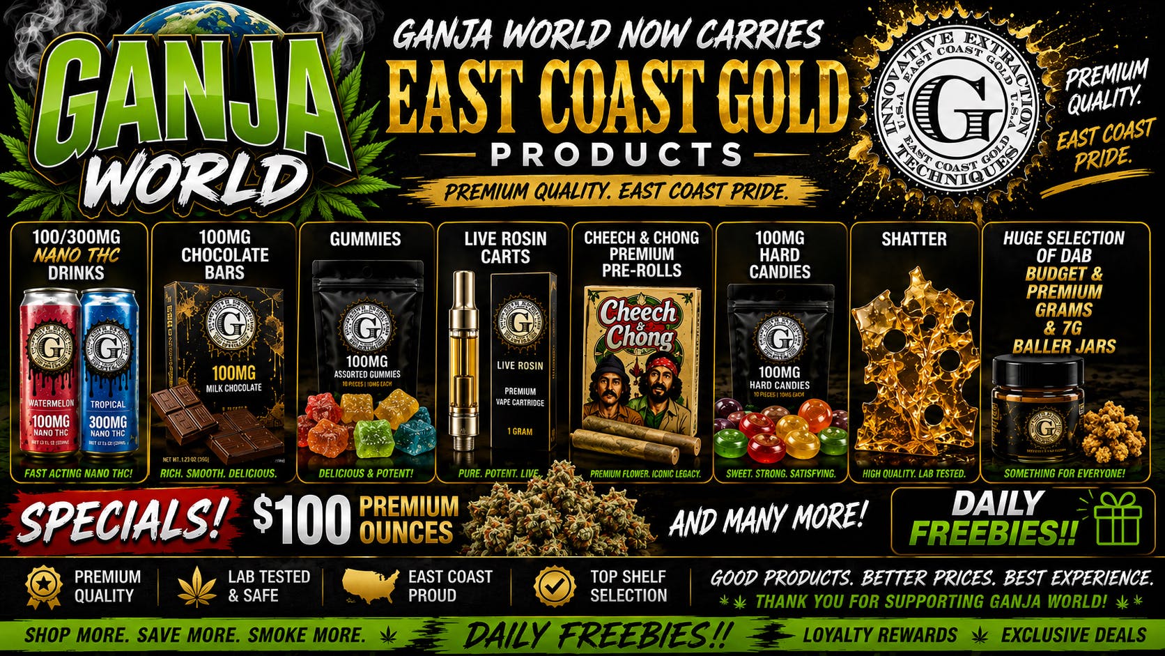 Ganja World - Bangor See what’s new 👀