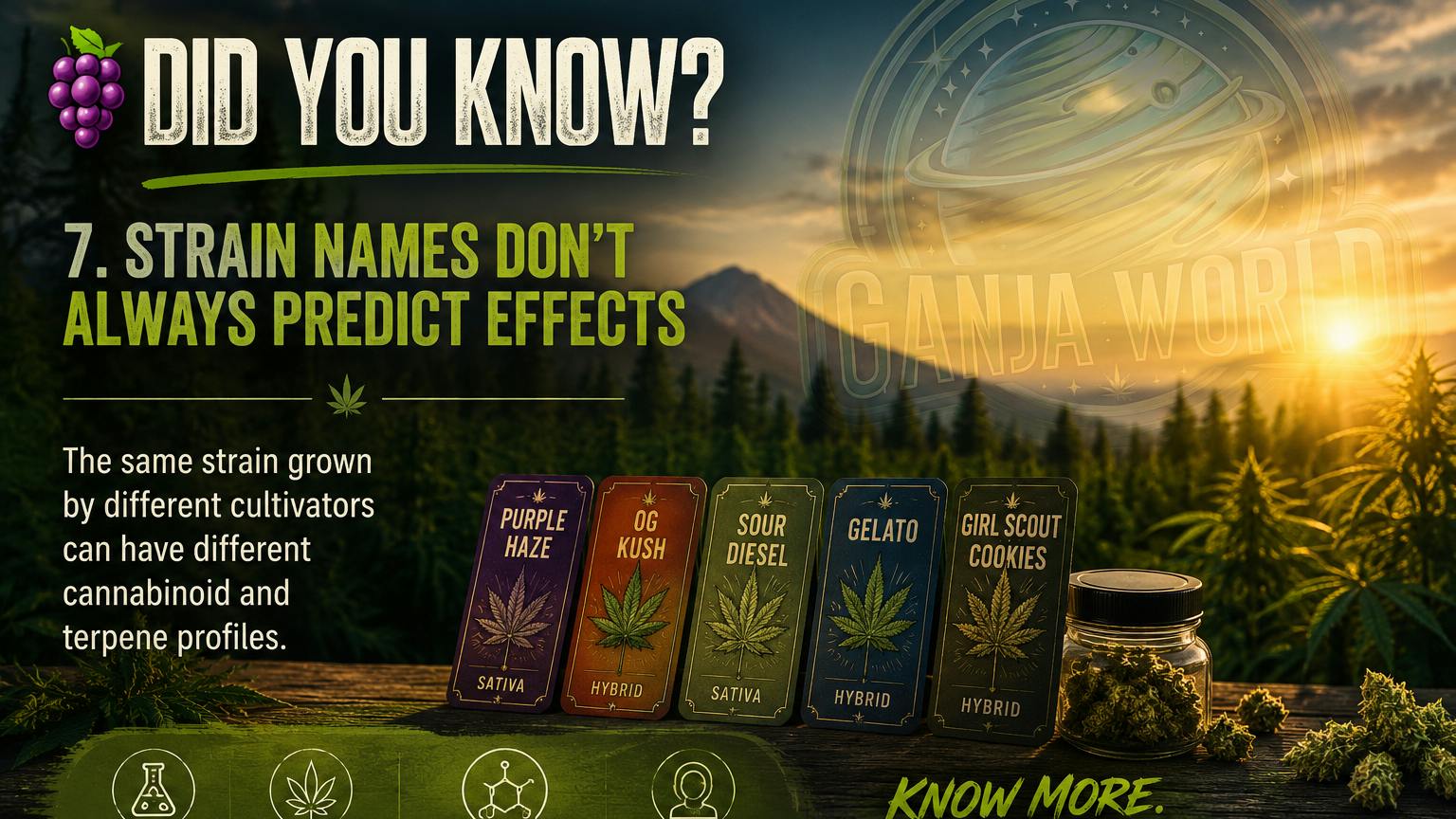 Ganja World Cannabis Fun Fact Of The Day