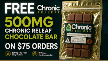Ganja World FREE 500MG CHRONIC BAR ON $75+ ORDERS 🍫
