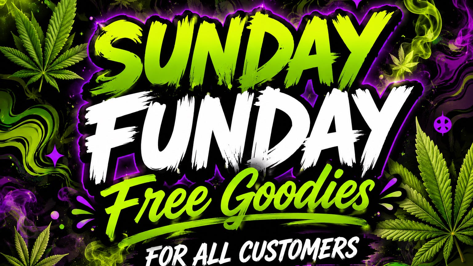 Ganja World Free goodies on all orders!