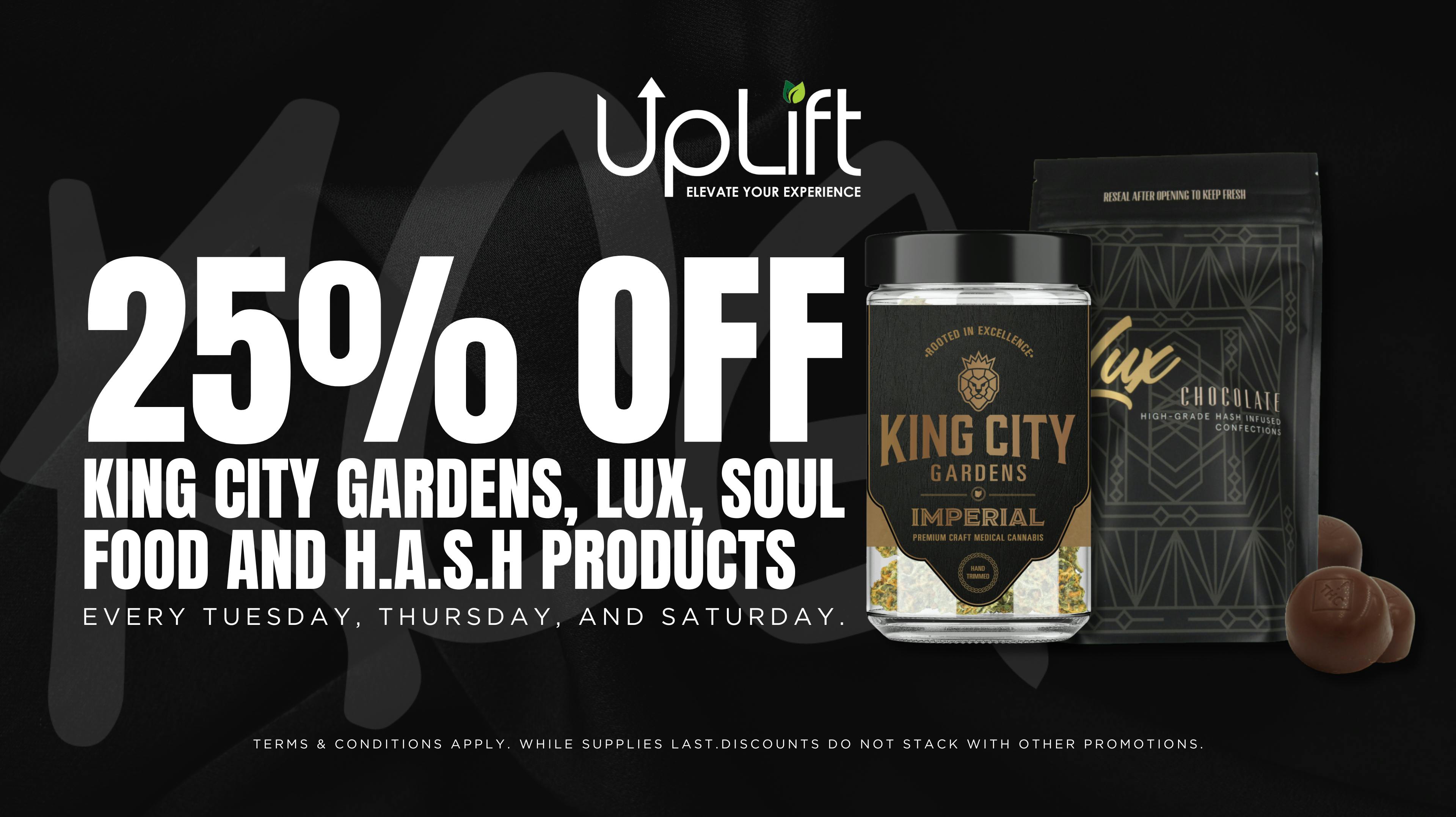 UpLift - Milford King City Garden - All Products - 25% OFF