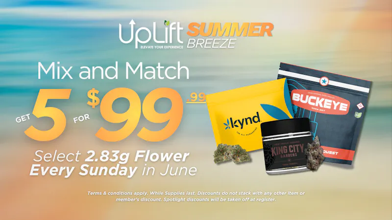 UpLift - Milford Sunday Flower Mix & Match | 5 for $99.99