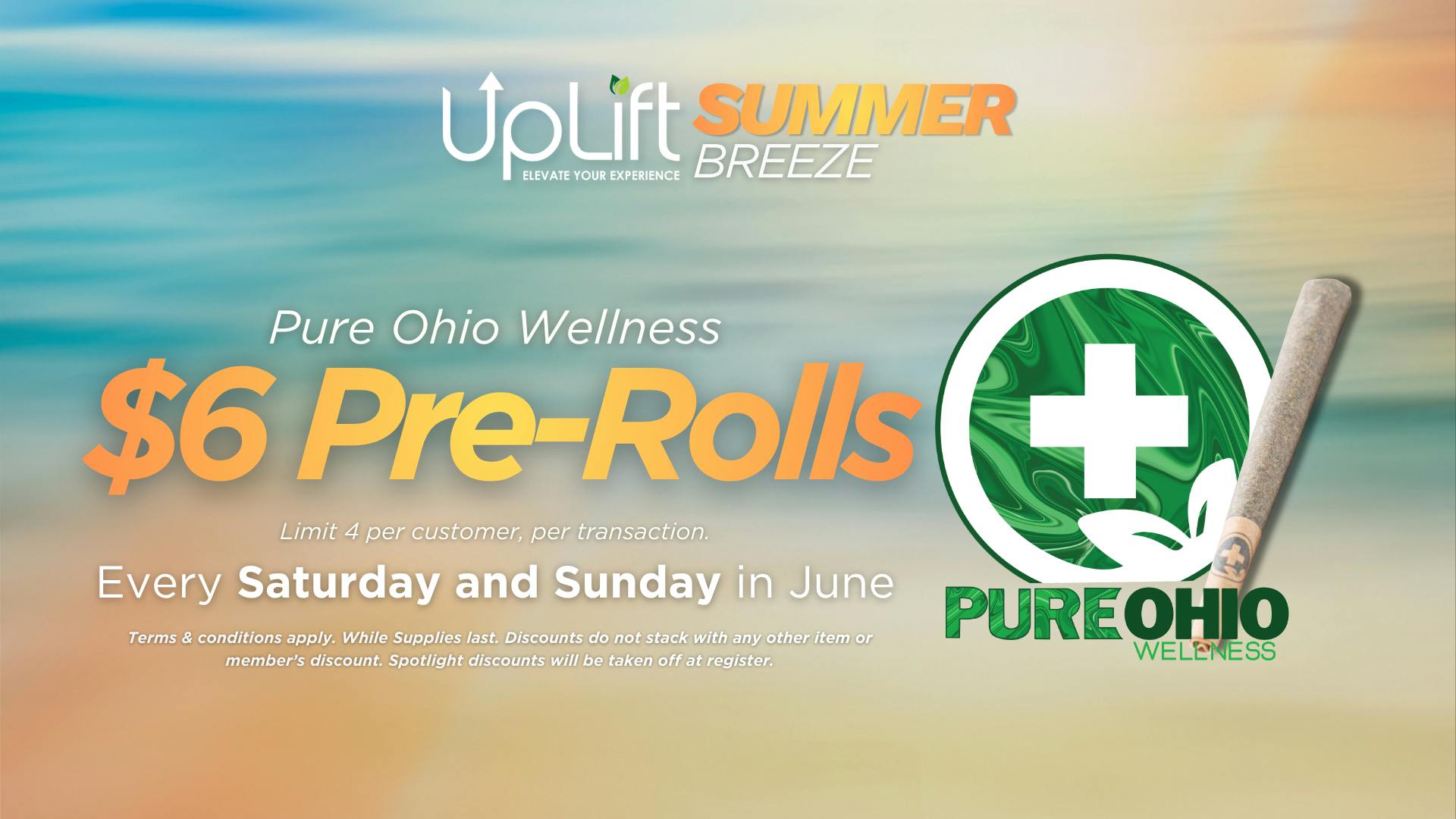 UpLift - Mount Orab Pure Ohio Pre-Roll Weekend Special | $6 Each
