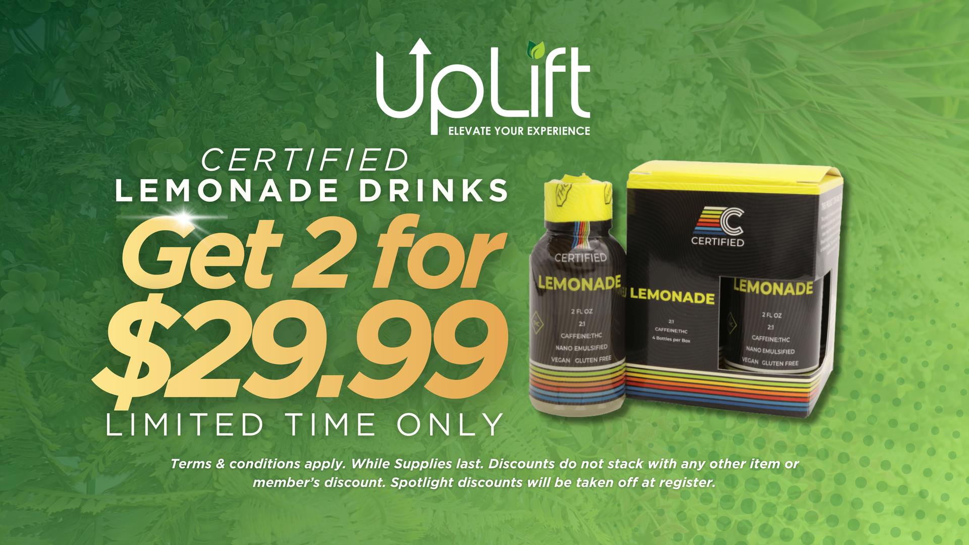 UpLift - Mount Orab Certified Lemonade 2 for $29.99