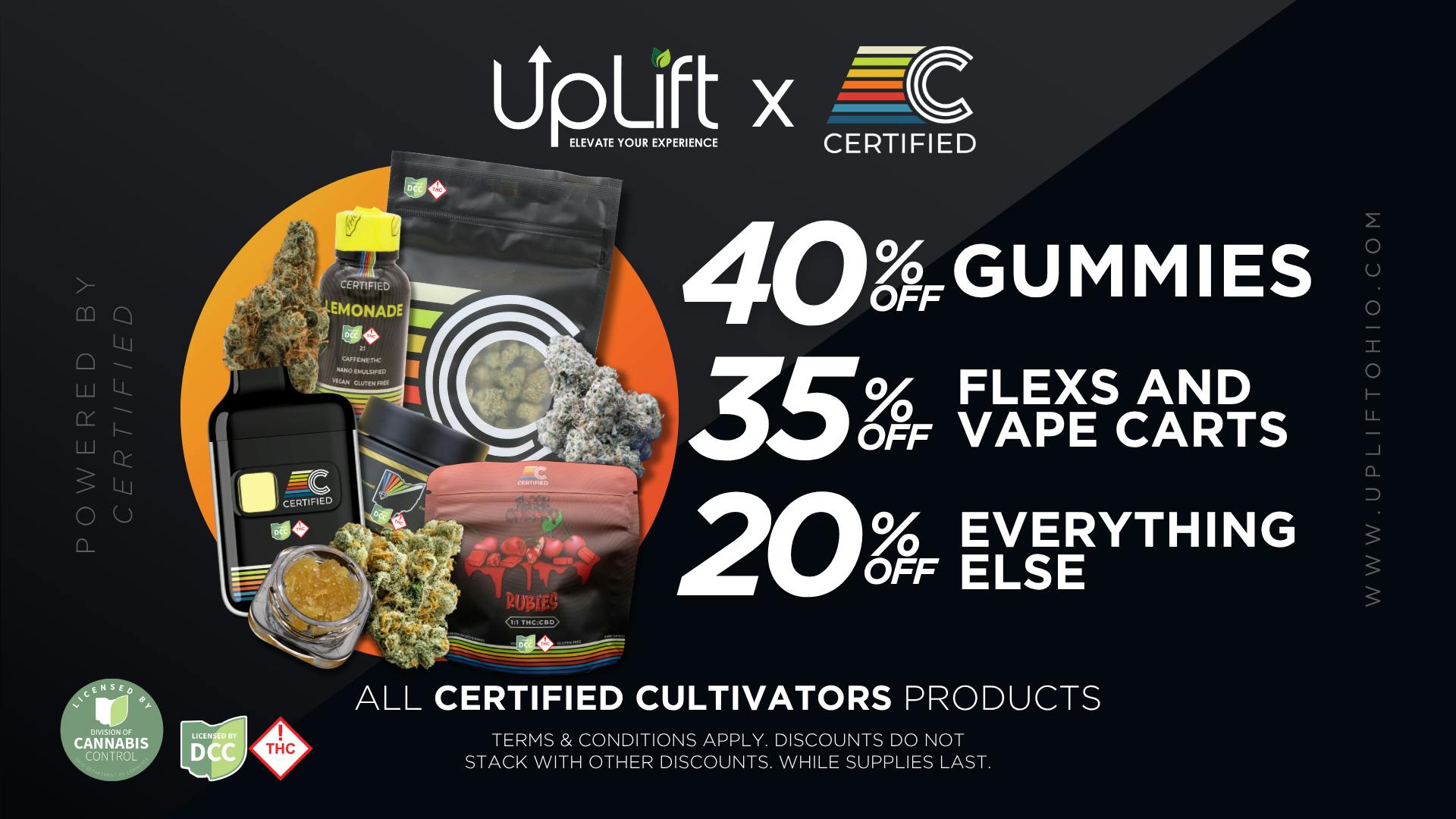 UpLift - Milford Certified Cultivators | Up to 40% OFF