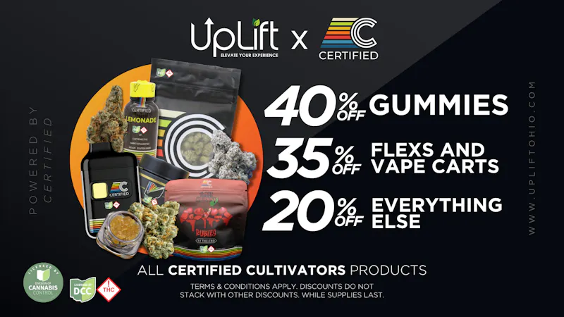 UpLift - Milford Certified Cultivators | Up to 40% OFF