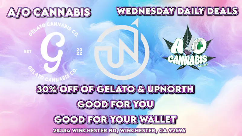 AO CANNABIS Wednesday Daily Deals