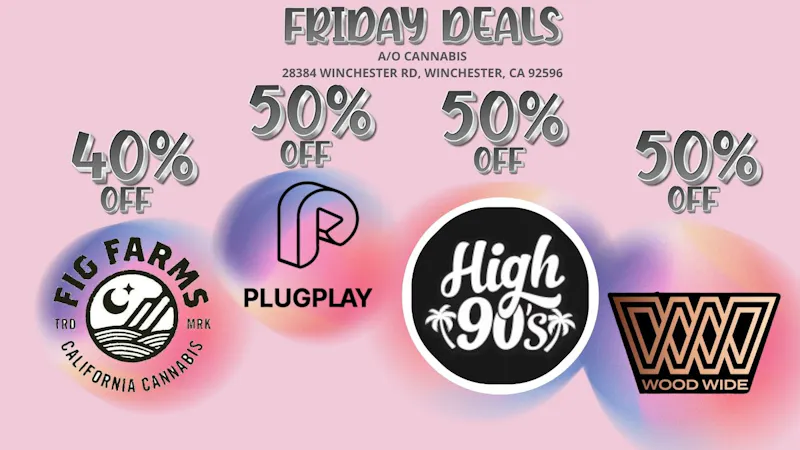 AO CANNABIS Friday Daily Deals