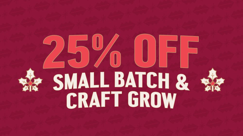 nuEra - East Dubuque 25% Off Small Batch and Craft Grow at nuEra!