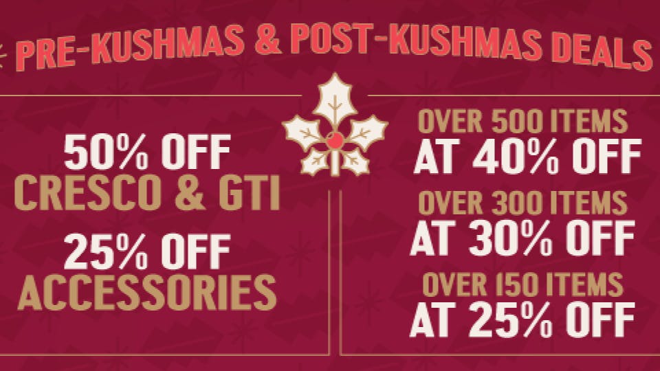 nuEra - Dekalb Pre & Post Kushmas Deals UP TO 50% OFF at nuEra!