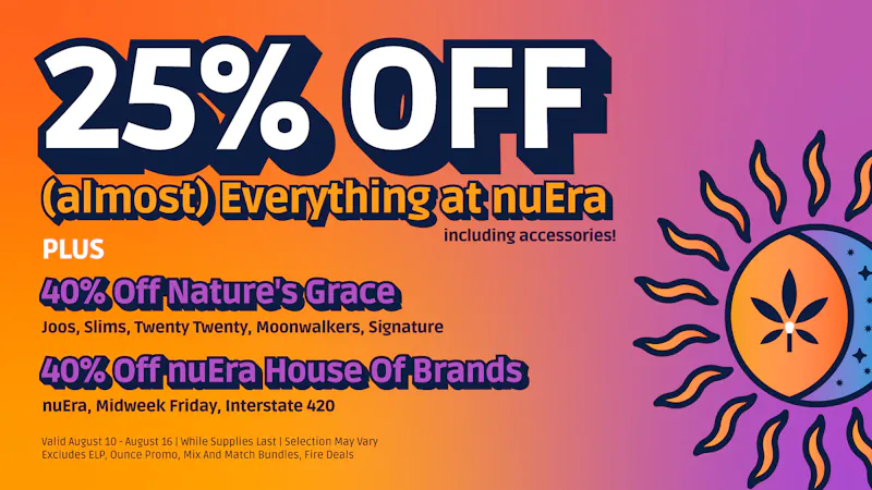 nuEra - Aurora 25% Off (almost) Everything at nuEra!