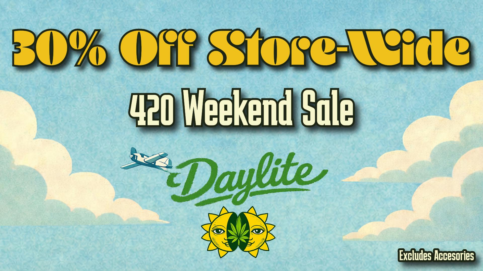 Daylite Cannabis 30% Off Storewide